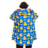 Snuggs Blanket Hoodie Blue Duck